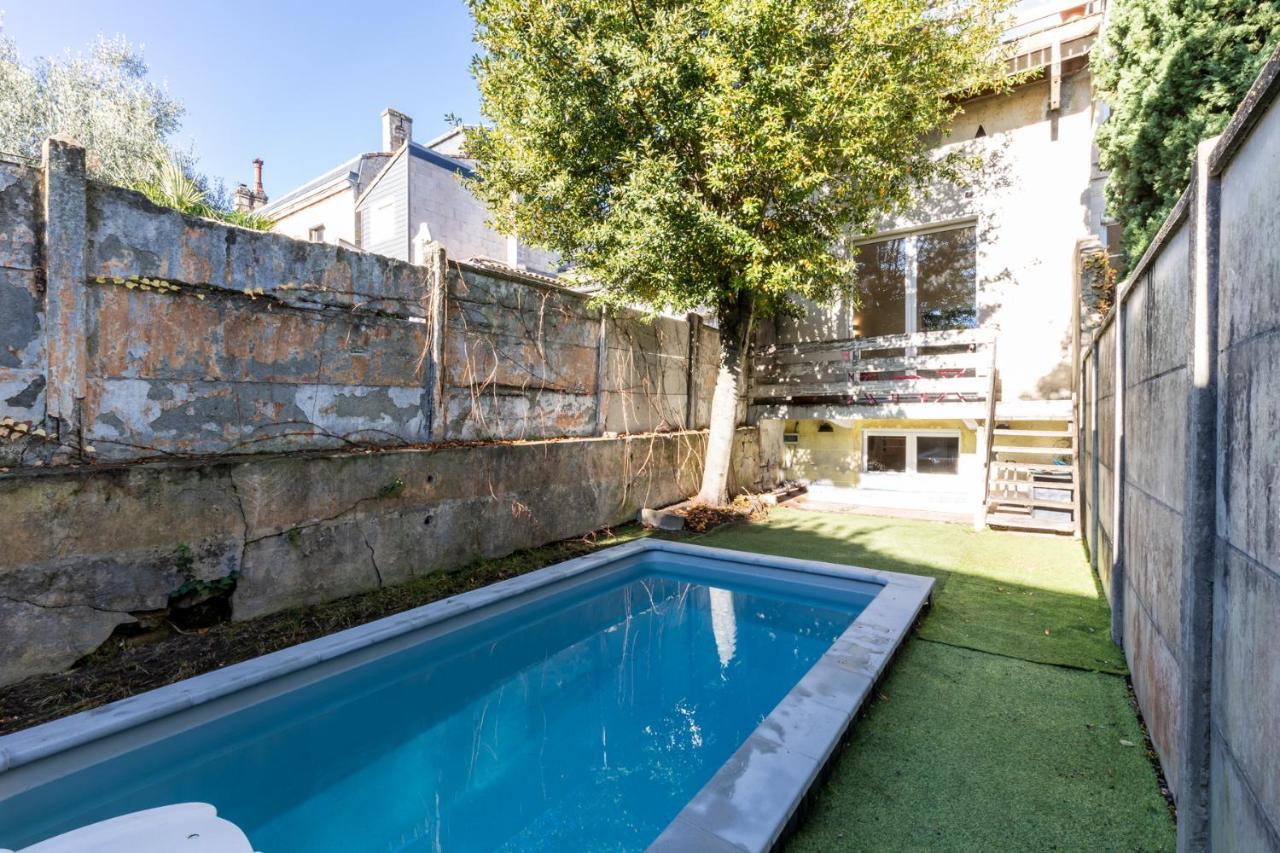 Appartement 50M2 Parfait Etat Avec Piscine Privee Бордо Экстерьер фото